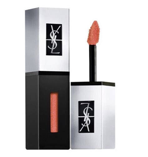 ysl glossy stain holographics 506 orange gaming|Glossy Stain Holographics Lip Color .